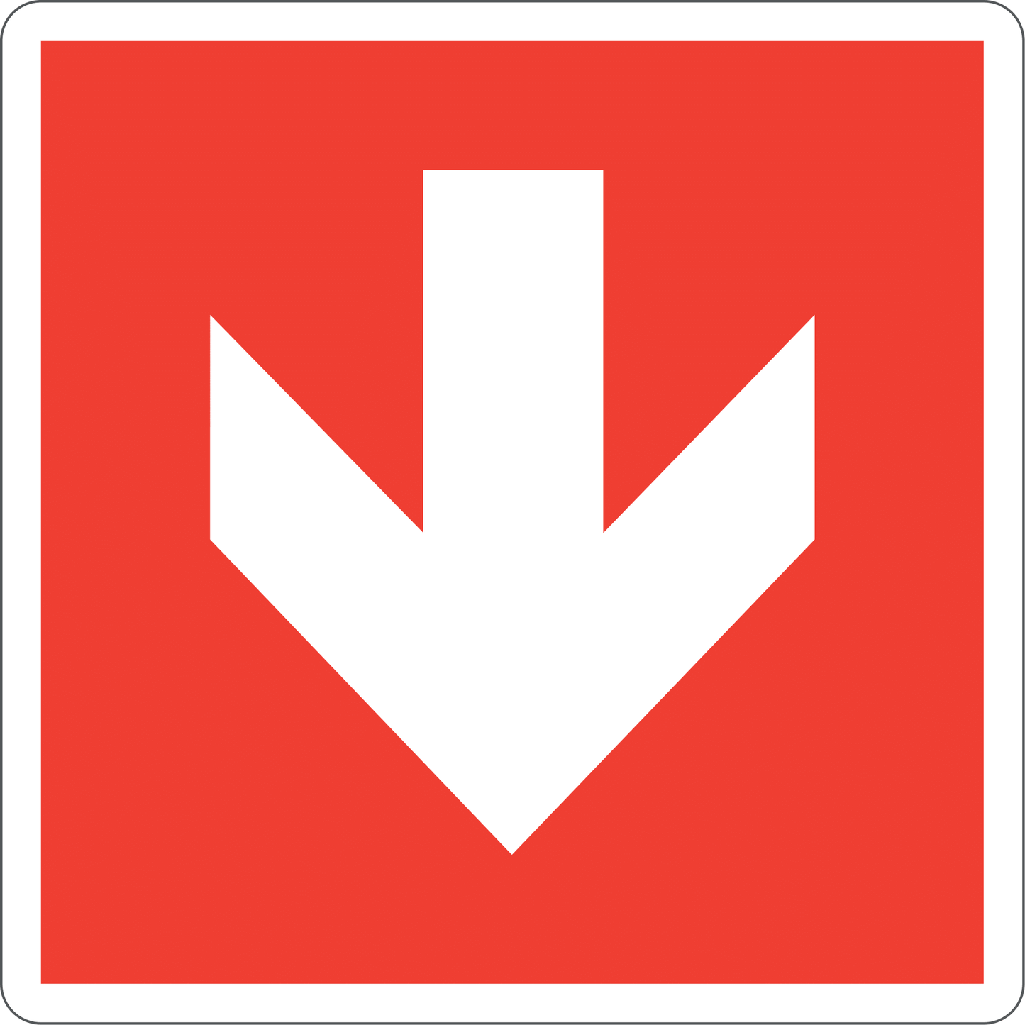 Antifire arrow sign. (32244657)