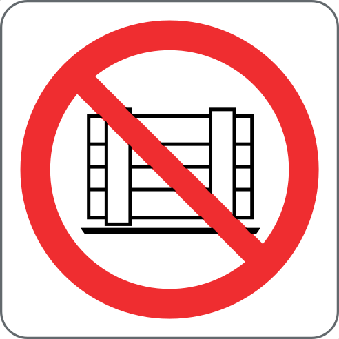 Do not obstruct (32244229)