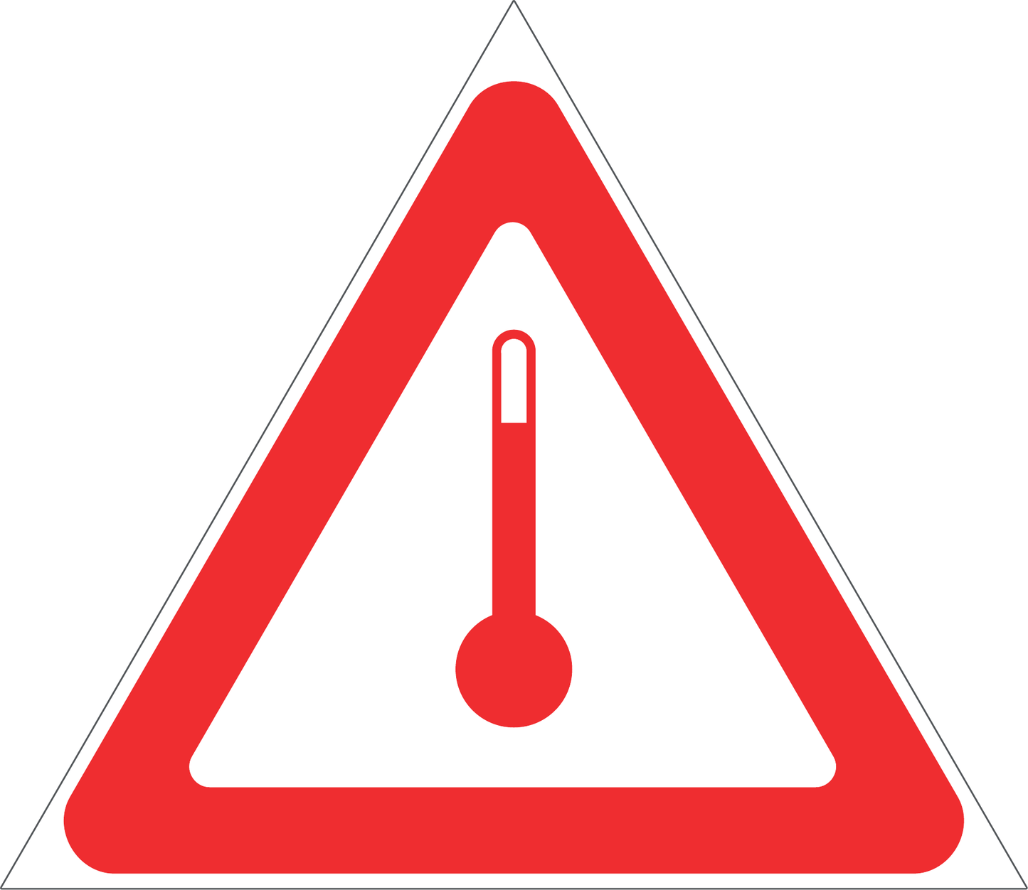ADR sign and label - high temperature transport (32243874)