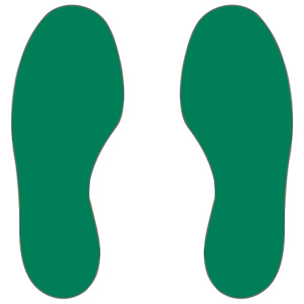 Floor signs - steps sign -10 pcs - 300x100mm (32244724)