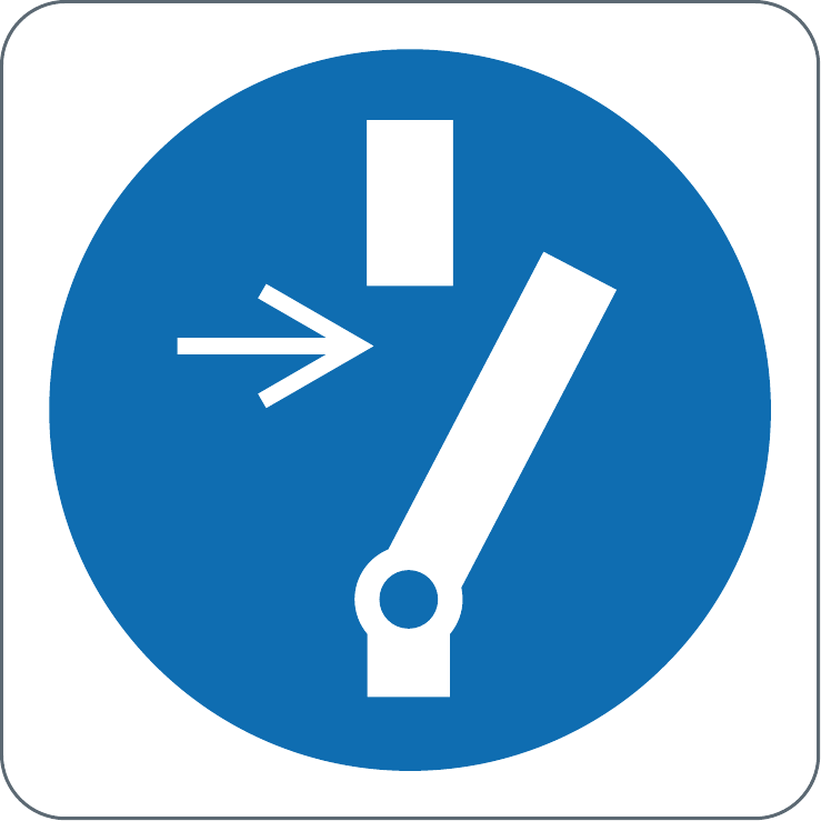 Separate before maintenence or repair (32244166)