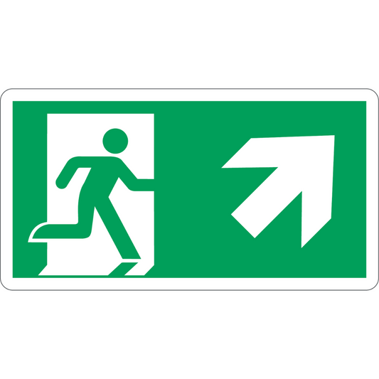 Safety exit top right