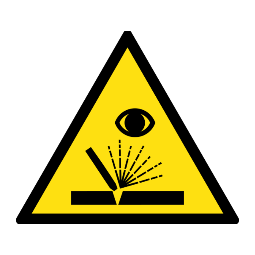 Welding radiation danger