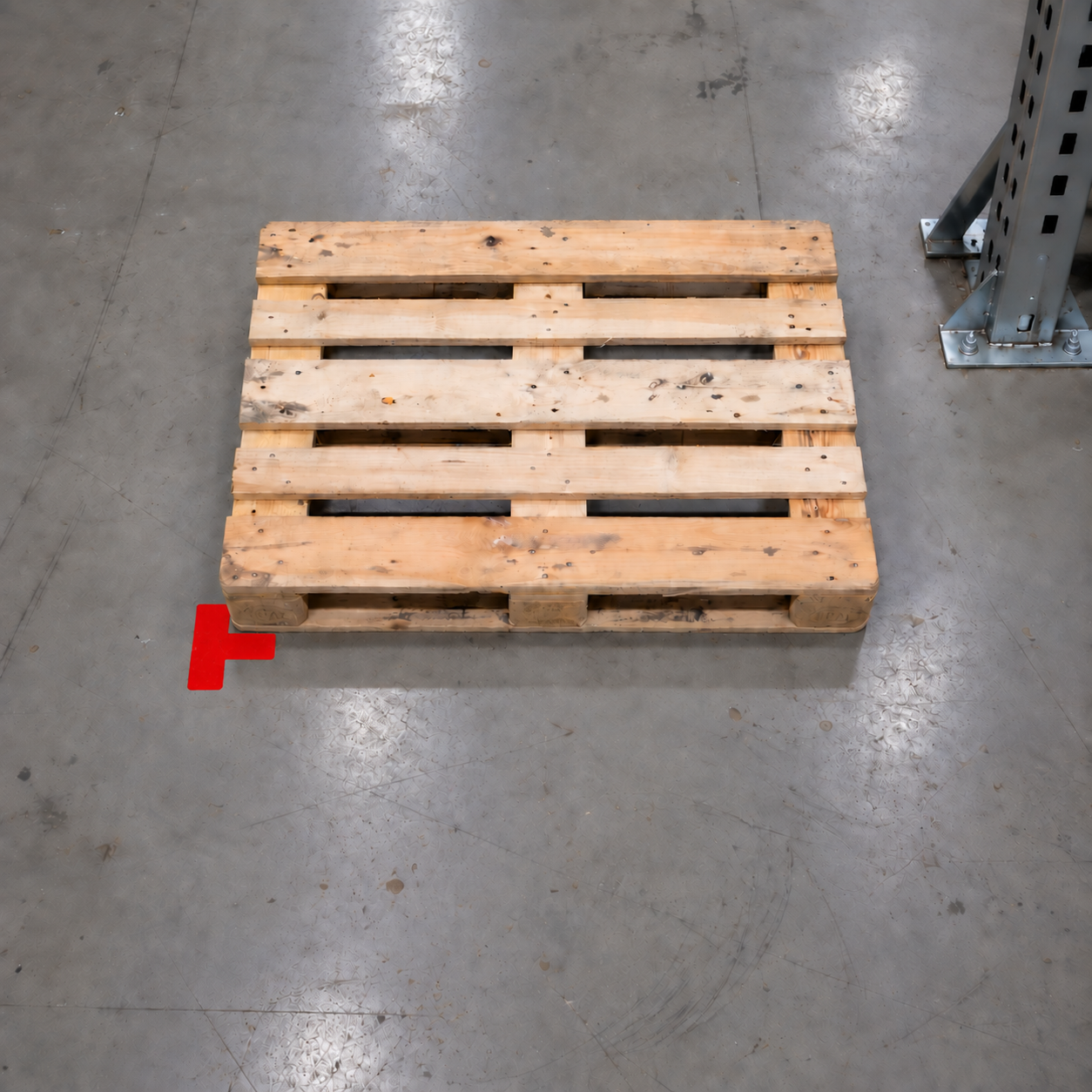 Floor Marking T Signs 200x300 mm | Anti-Slip